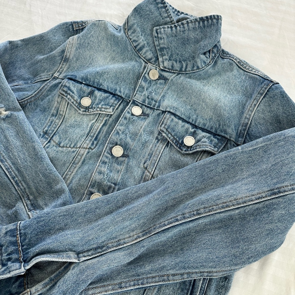 BLANK NYC Denim Jacket Women’s Size Medium - Picture 16 of 16
